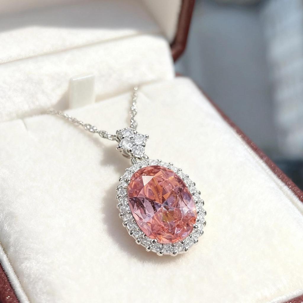 Ocean Blue Oval Jewelry Set: Elegant Three-Piece Necklace, Earrings & Ring for Any Occasion