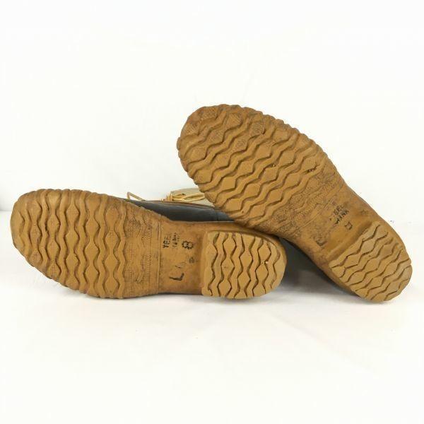 Vintage LACROSSE Vyrobeno v USA Velikost 24.5-25.0-25.5 Kožené Thinsulate Špičkové Sněhule Vložka Hnědá(POUŽITÝ)