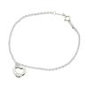 & Co. Bracciale in Argento 925 con Dettaglio Logo Bracciale Unisex 36246328