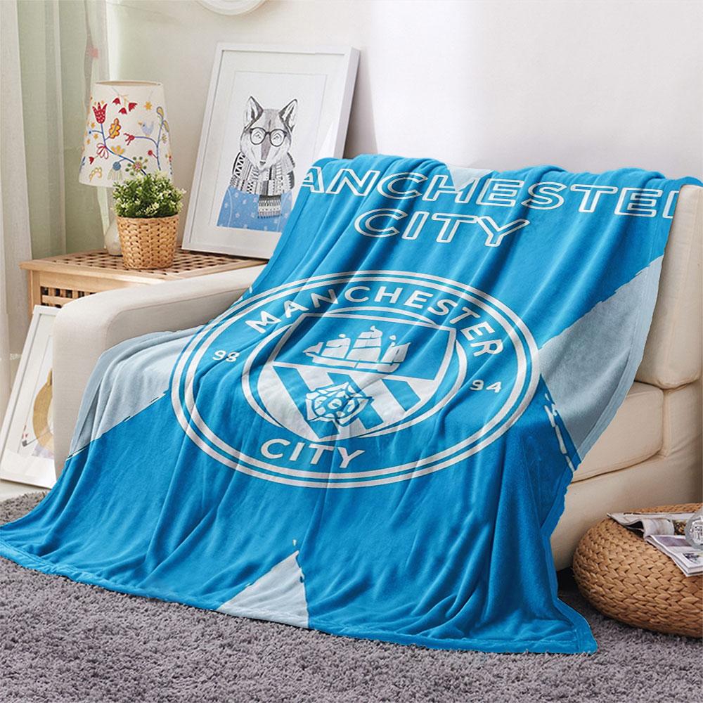Fearless MCFC Crew Blanket, High quality Comfortable for All Seasons, Home Decor, Warmth and Comfort