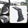 Rain Trough Gutter Mount Adjustable Steel Roof Rack Adapter  MPV Vehicles