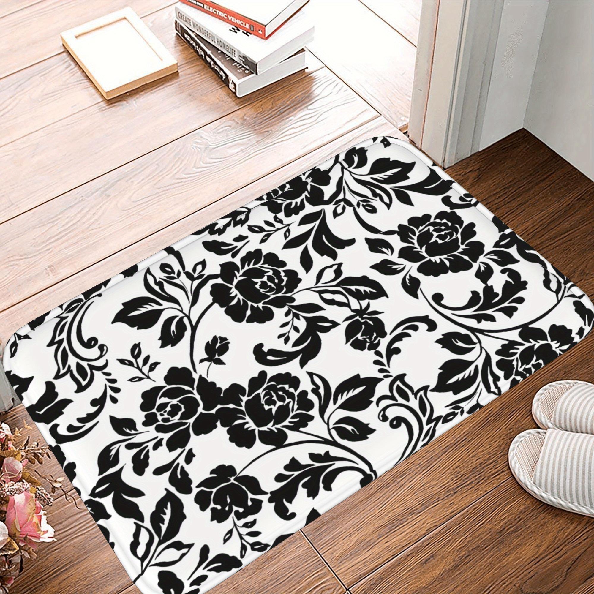 

1PC Reptile Wonderland Kitchen Rug Non-Slip Door Mat Pop design Bathroom Rug Bath Mat Carpet for Home Sink Laundry ecoreeree 400MMx600MM