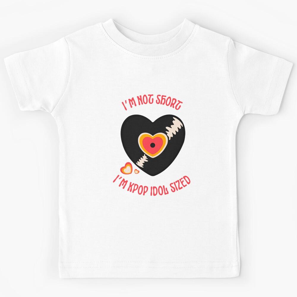 Kpop Idol Sized Heart Version Kids T-Shirt 160