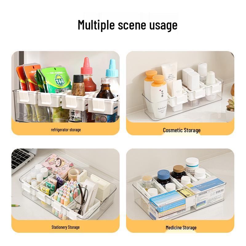 Adjustable Hanging Refrigerator Door Organizer for Small Items