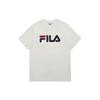Fila T Shirts Men's White Crew Neck Moderate Straight Fit FS2RSB2001X-OWH