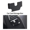 For Organizing Shopping Card Car Seat Card Holder Seat Console Card Holder Space-Saving Car Stowing Tidying Interior Storage Box