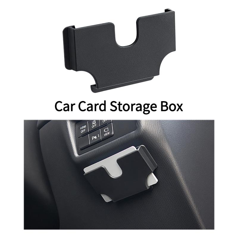 For Organizing Shopping Card Car Seat Card Holder Seat Console Card Holder Space-Saving Car Stowing Tidying Interior Storage Box