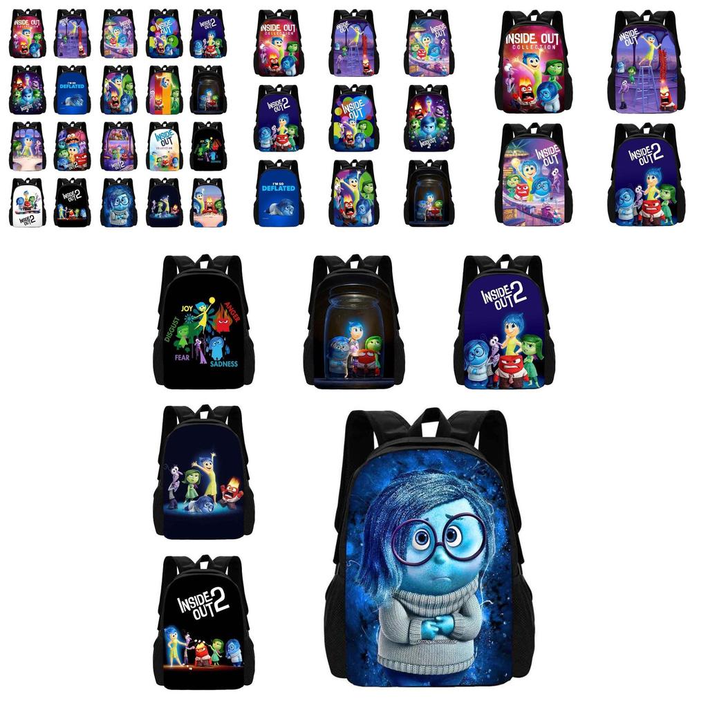 Adorable Cartoon Backpack For Kids Spacious Oxford Cloth School Bag For Grades 1-4