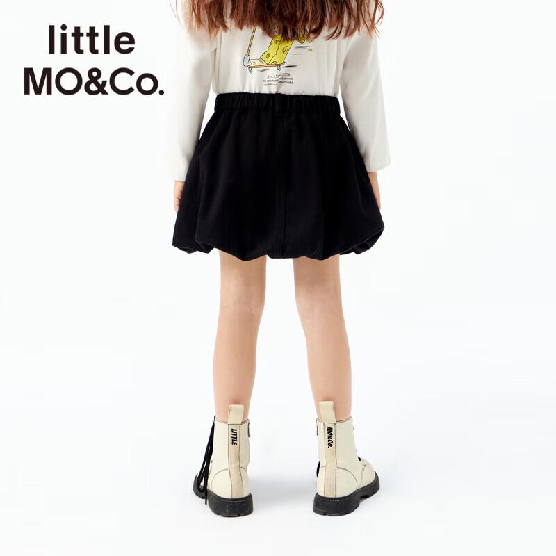 Little MO&Co. Girls' Denim Bubble Skirt