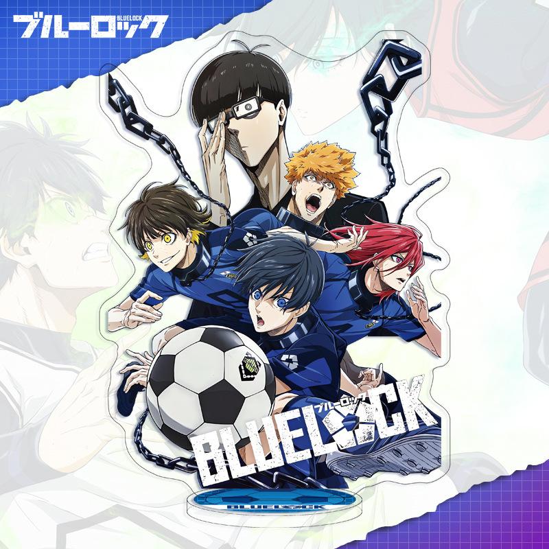 Standee Prigione Blu 16cm Fronte-Retro HD Anime Segno Acrilico Standing Standee