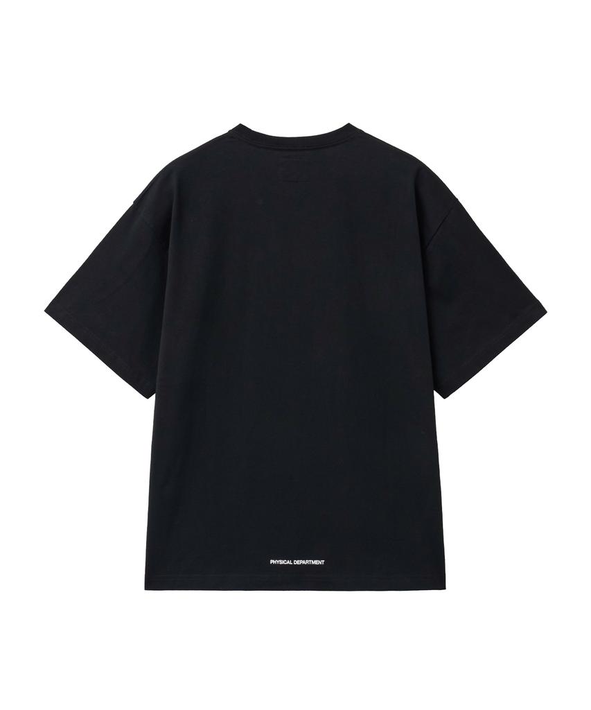 PHYPS MOTORCYCLE Motor Sports Short Sleeve Black