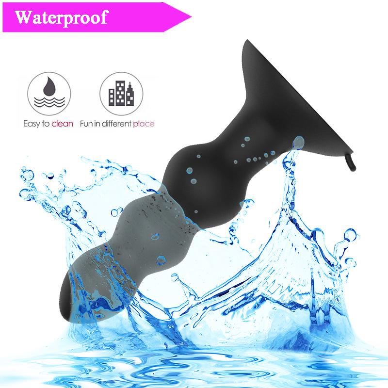 10-Speed Vibrating Anal Plug Egg -  Butt Toy for Men/Women, Adult Sex Toys,  Massager for Prostate & Gspot Stimulation