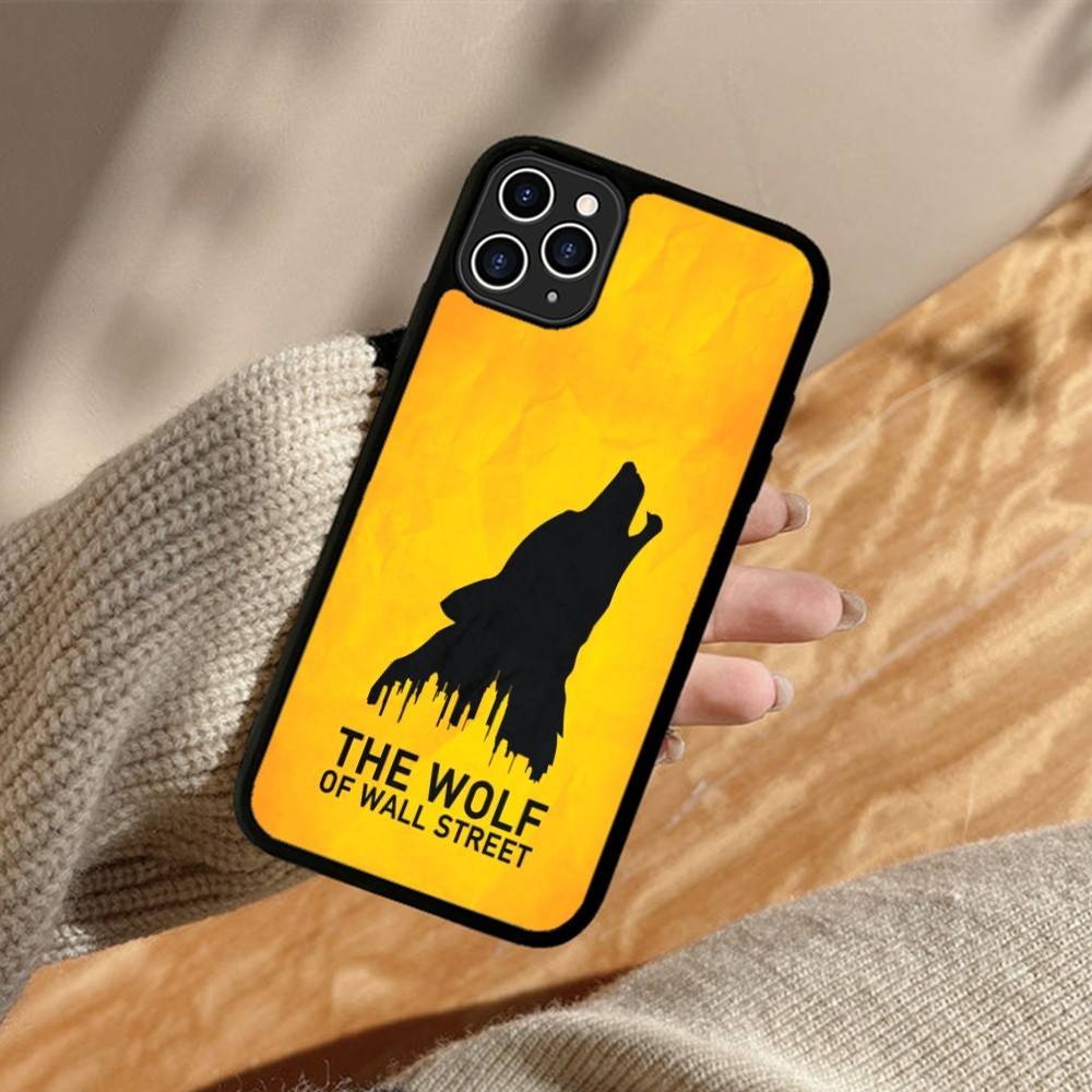 TV The W-Wolf Of W-Wall S-Street For IPhone 17 16 Pro Max Air 15 14 13 12 Mini Plus 11 Hard PC+TPU Phone Back Cover