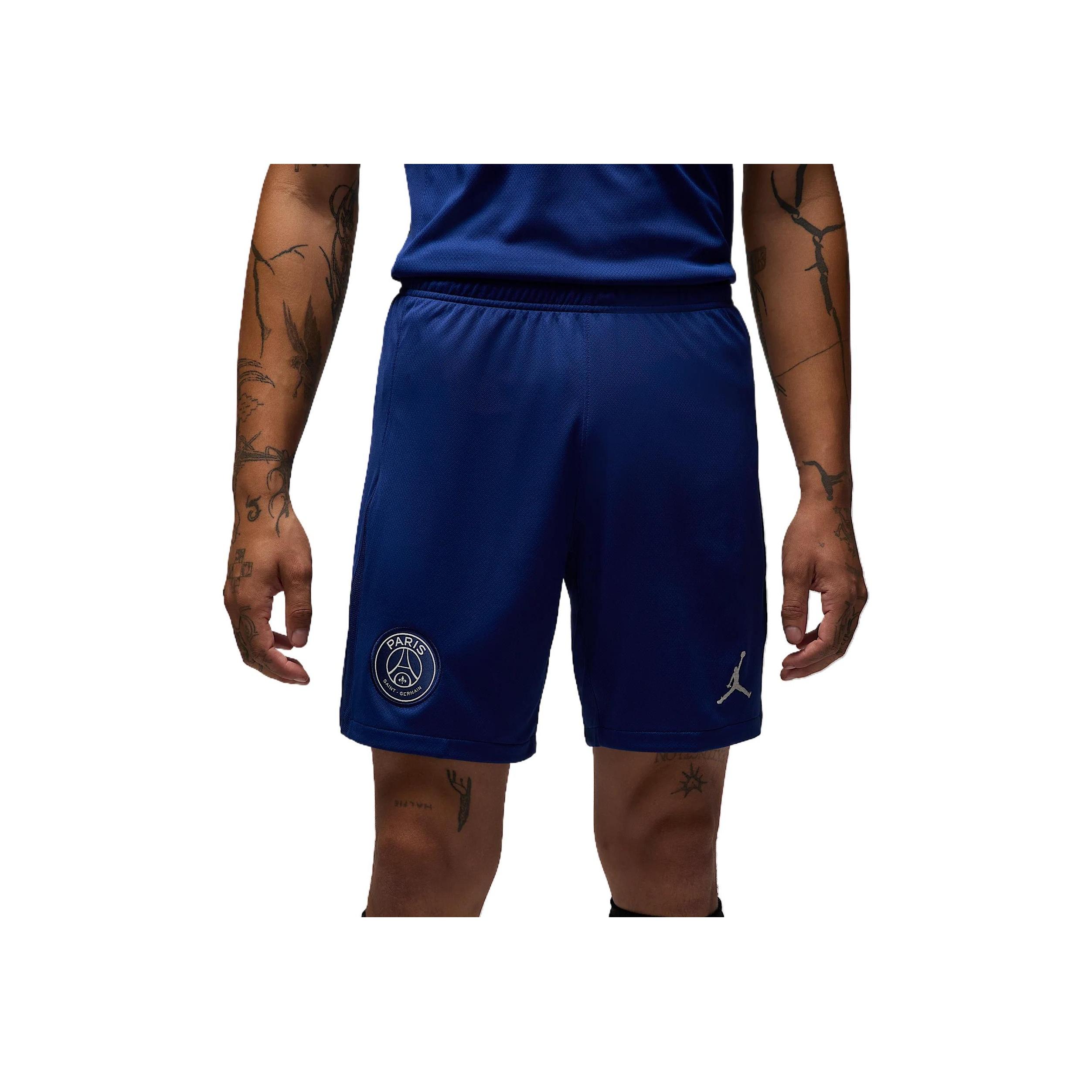Jordan Dri-FIT Stadium Paris Saint-Germain 2025 Комфортные Охлаждающие Влагоотводящие Футбольные Штаны со Средней Посадкой Мужские низы Синий HJ0892-492 S