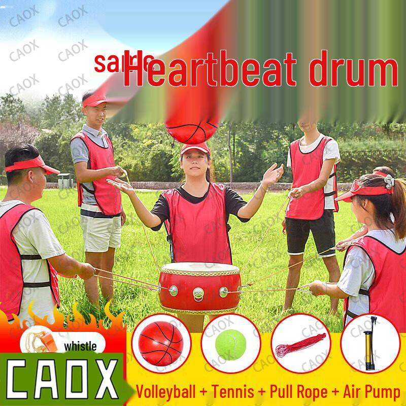 CAOX Concentric Drum Team Building Game Set