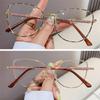 Cat Eye Metal Eyeglasses Frame Blue Light Blocking Support  Optical Glasses Anti Blue Light Glasses