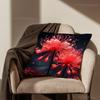 Red Spider Lily Throw Pillow Case For 45x45cm,55x55cm,30x30cm For Home Bedroom Decoration And Protector