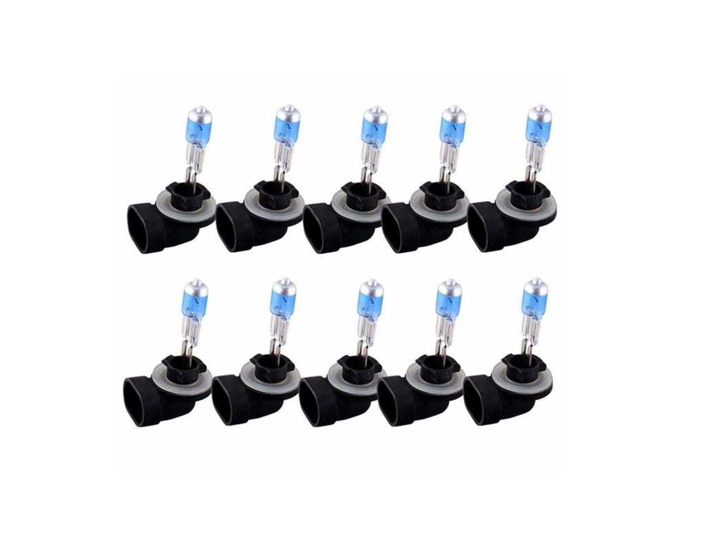 10pcs H27 881 Halogen Bulb H27W/2 894 27 Watt Fog Lamp Headlight Ultra