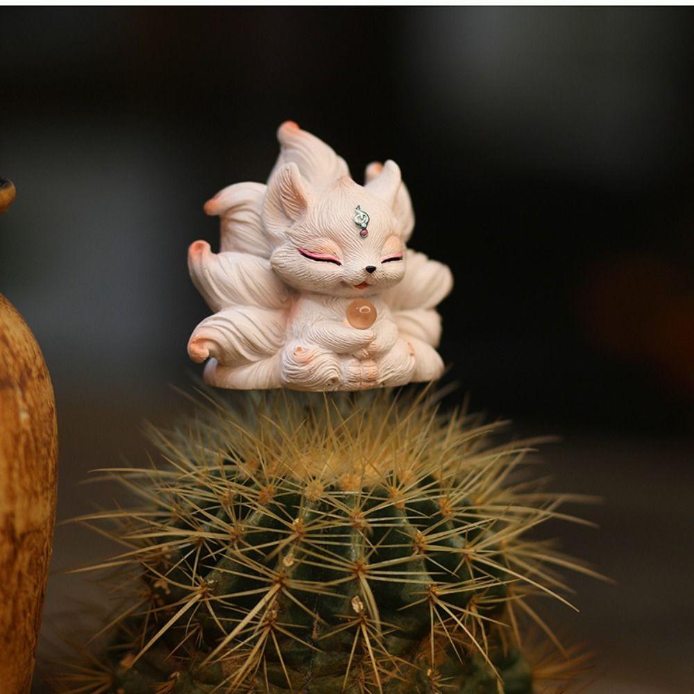 Resin Little Statue Creative Garden Miniatures Figurine Succulent Decoration Animal Sculpture  Lawn