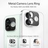 Metall-Kameraobjektivring für Honor 600 Lite 600E X80i 5G Schutzfolie Anti-Fingerabdruck Ultradünn Kein Fotoqualitätsverlust LS0008