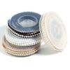 2yard/lot DIY Sewing Pearl Bead Lace Ribbon Solid Color Handmade Wrapping Gift Ribbons Dress Skirt Sewing Fabric Trim Ribbons
