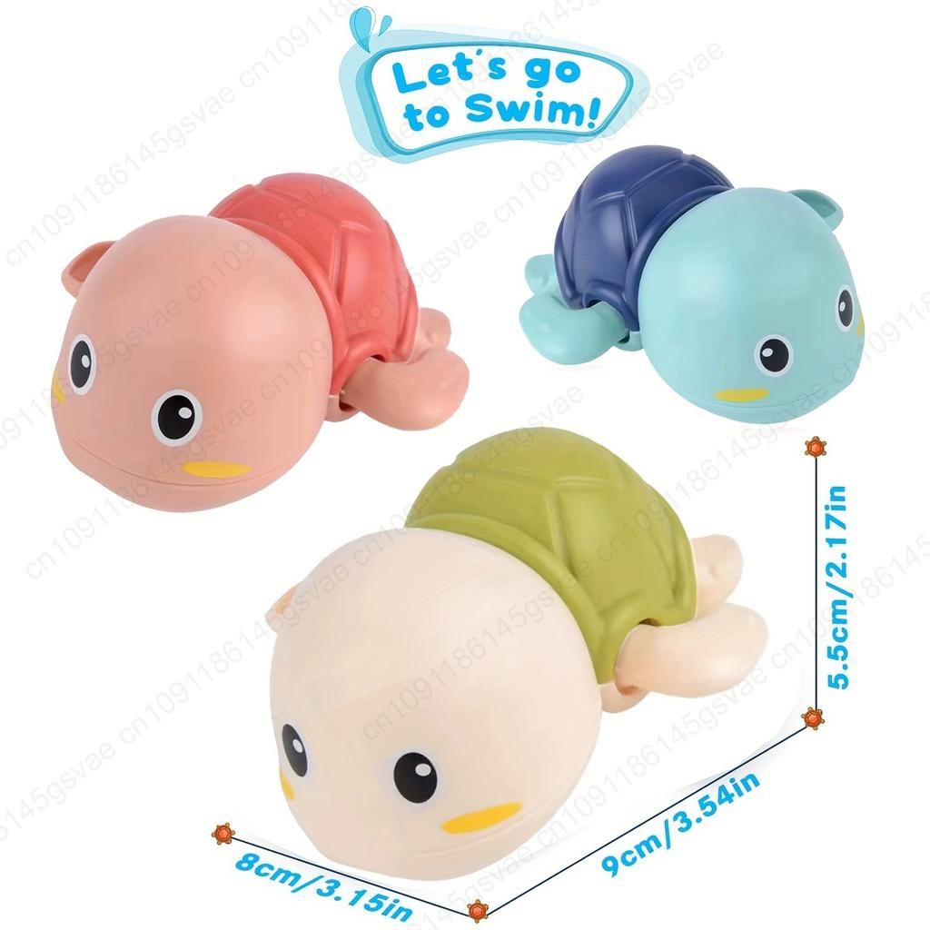3/1pcs Bath Toys Cute Swimming Bath Toy for Toddlers Floating Wind Up Toys for Boy Girl New Born Baby Bathtub Toddler Toys