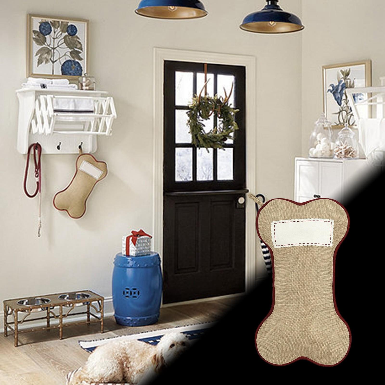 

Большие рождественские носки Собака Кошка Домашнее животное Мультяшная форма Собака Форма Подвесные рождественские носки для собак