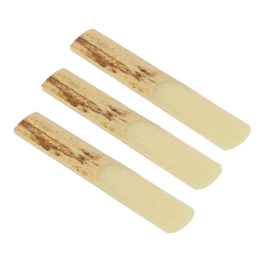 10PCS Clarinet Reeds for Beginner Air Dried Reed Strength 2.5 Traditional Reed Reed Replacement