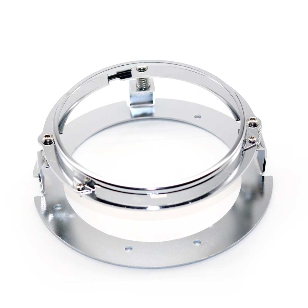 For Motorcycle Ring Mount Brackets for 5.75'' LED Headlamp 1pcs Black / Chrome 5 3/4" 5.75 Inch Headlight Bracket Kit
