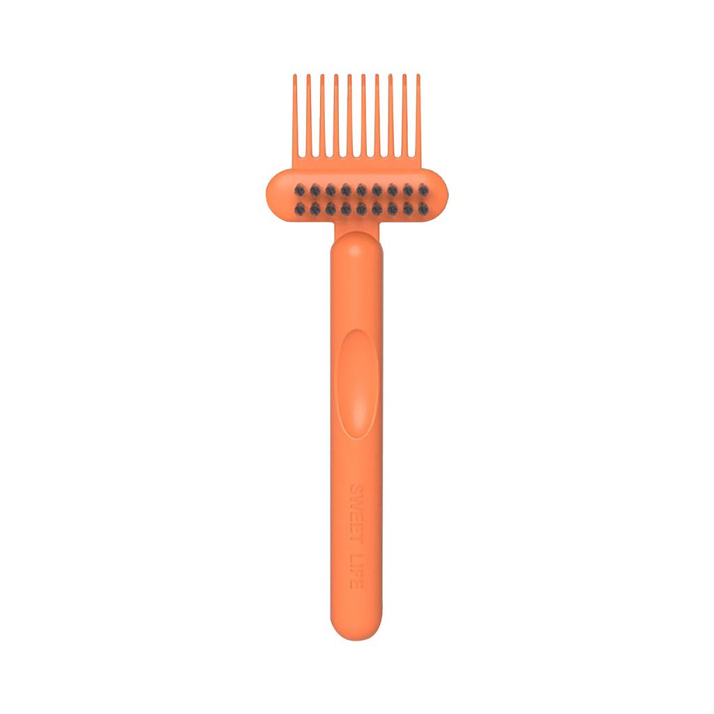 Hair Brush Cleaning Tool 2-In-1 Comb Cleaning Brush Comb Cleaner Hair Brush Remover