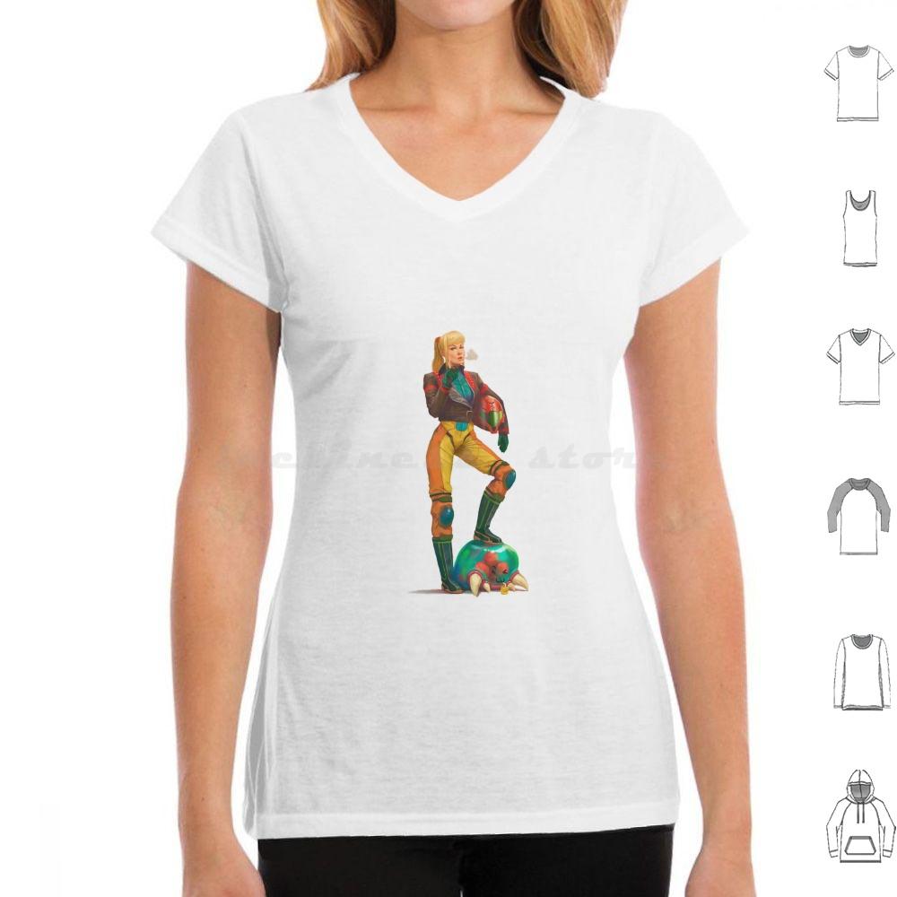 Metroid T-Shirt Herren Damen Kinder   Samus Metroid Spiel Videospiel Retro Zähes Küken Samus Aran Damen Stark Dread Weltraum-Pirat
