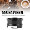 Splash Proof Dosing Ring Rotatable Coffee Dosing Funnel Dosing Funnel  Coffee Brewing