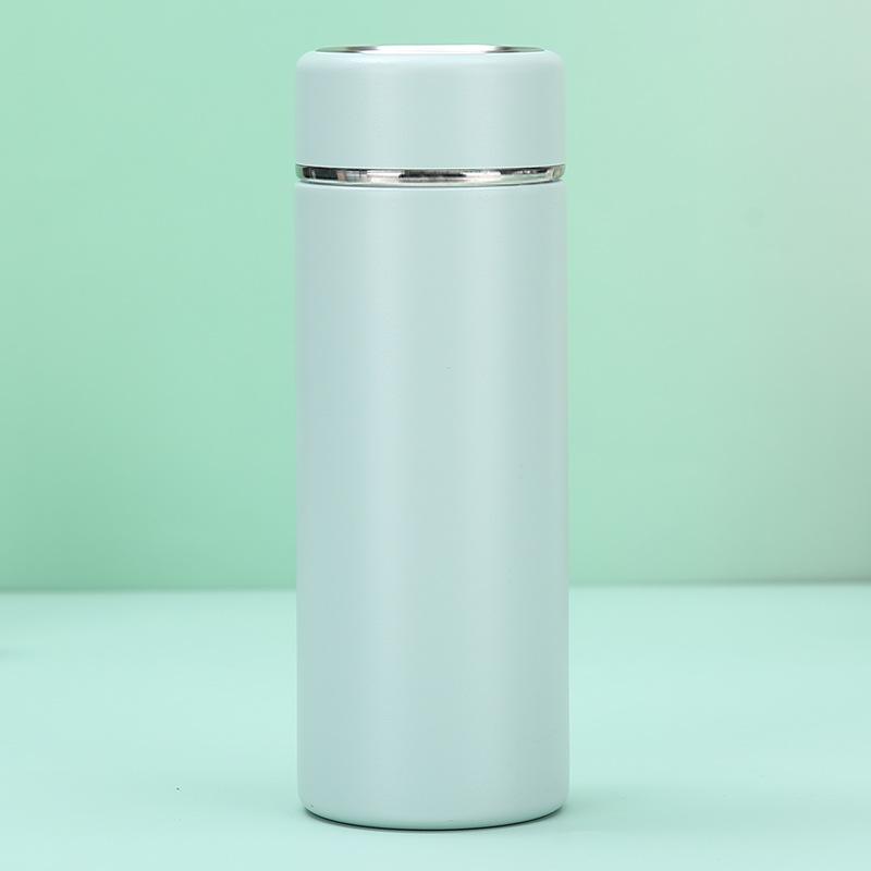 New Gradient Color Thermos Cup Stainless Steel Portable Water Cup Women's Straight Cup Pocket Small Simple Gift Cup