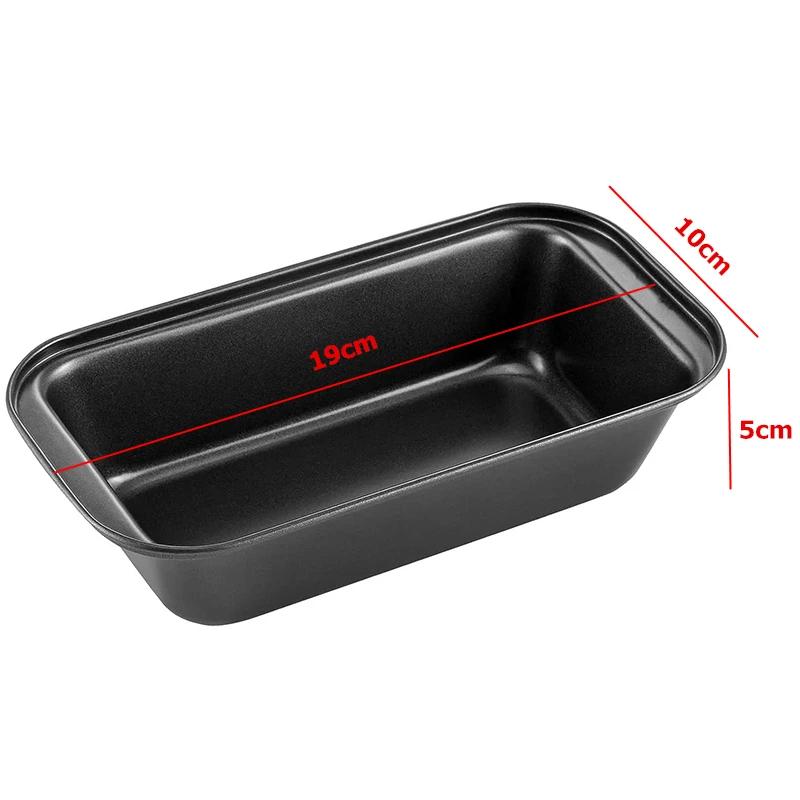 

Nonstick Baking Bread Loaf Pan Carbon Steel Toast Bread Pan Tin Kitchen Rectangle Bakeware for Brownies Meatloaf Baking Tools
