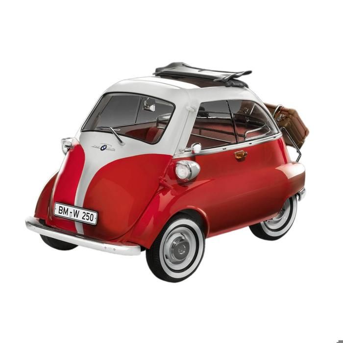 Maquette voiture - REVELL - BMW Isetta 250 - 70th Anniversary - 1/16 - 94 pièces - Blanc