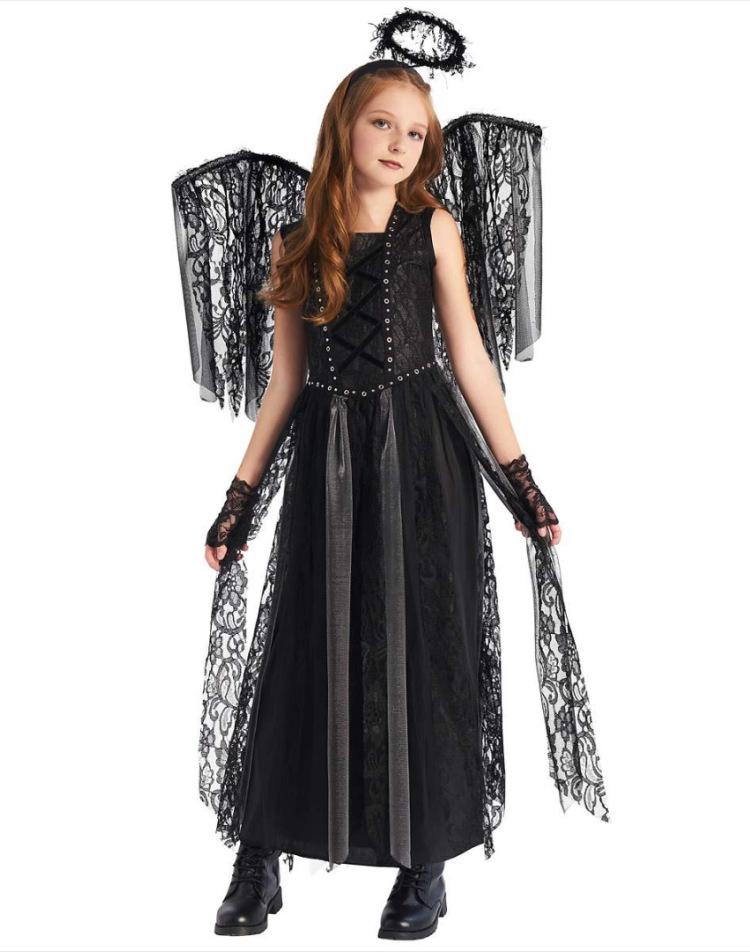 June 1st Kids' Clown, Princess, Devil, Angel, Vampire Cheer Costume