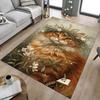 1pc cat flowers Carpet Office Rug Outdoor Mat Home Decor Area Carpet Festival Gift Office desk chair carpet