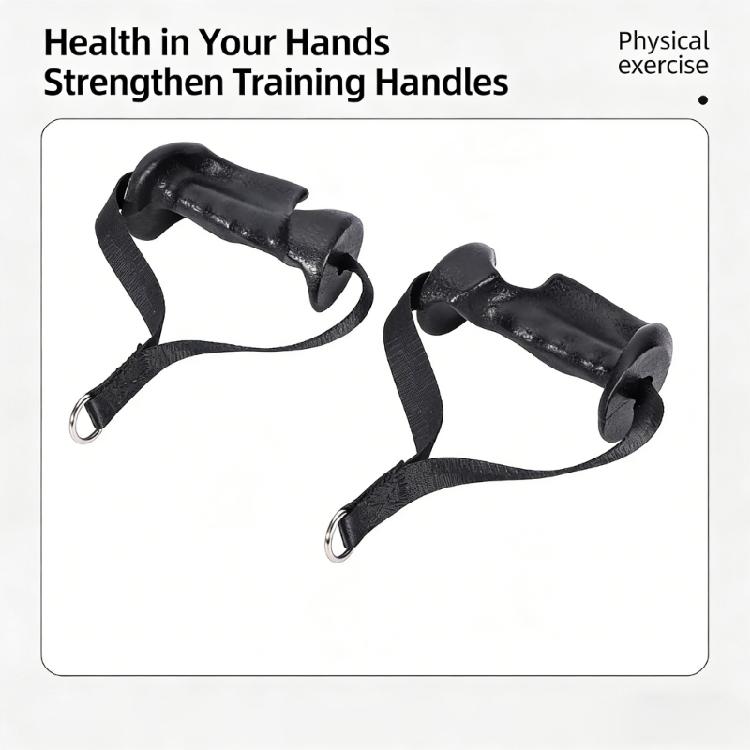 Professional Lifting Handles Thicken Nylon Workout Handles Strength Training Resistance Heavyweights Fitness Accessory