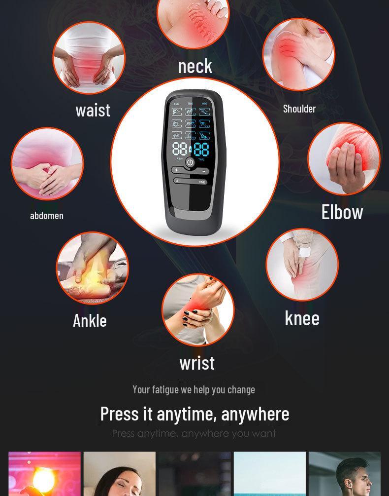 Multifunctional Microcurrent Massager for Muscle Therapy & Cervical Spine Relief