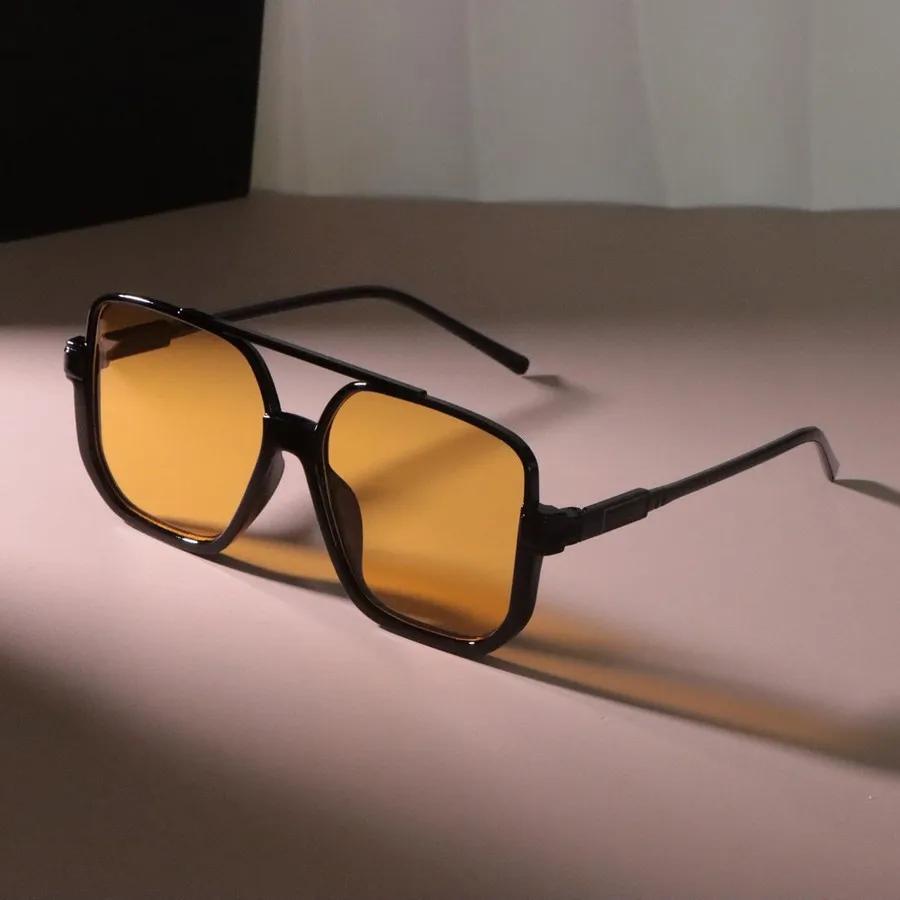 

Classic Square Designer Sunglasses Women Men Big Frame Mirror Sun Glasses Female Male Outdoor Trendy Brand Oculos De Sol other