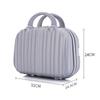 Sac Boîte Cosmétique Portable Grande Capacité Imperméable 14 Pouces Sac de Rangement Cosmétique Anti-Humidité Trousse de Toilette Valise pour la Maison le Voyage