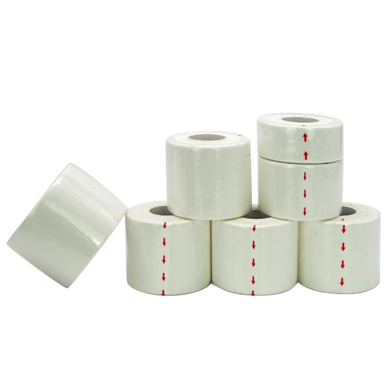 Biała bawełniana taśma sportowa do wsparcia palca, nadgarstka, łydki i kostki