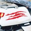 Sporty Car Exterior Trim 2Pcs Claw Mark Decals for Cars, Headlight Sticker, Stripes Waterproof Sticker Scratch Decal Sports Cars SUV Pickup