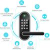 Keyless Entry Fingerprint Smart Lock with Handle & Keypad: Sifely Biometric Digital Electronic Lock with Code, Electric Deadbolt Door Knob