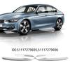 Fog Light Grills Trim Cover 51117279695, 51117279696 Trim For 328i/320i Fog Lights Headlights Covers Frame