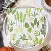 Leaf Color Printed Napkin Paper Tissue for Western Restaurants & Bakeries