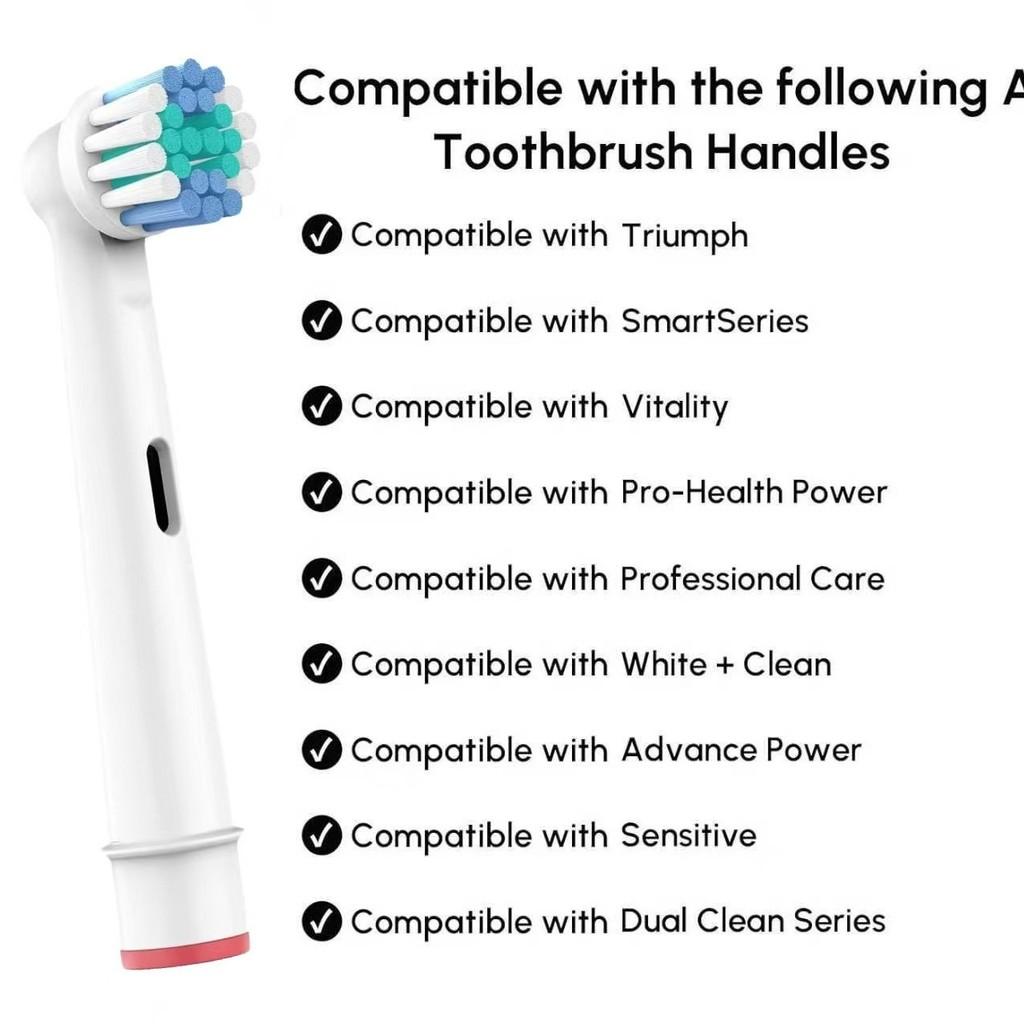 For Sb17a Electric Toothbrush Head Replacement With Soft Bristles For Daily Oral Hygiene