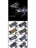 Mini Logo Leather Carbon Fiber Car Seat Belt Shoulder Pad