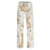 Women's Fashion Loose Casual Easter Printed Casual Pants