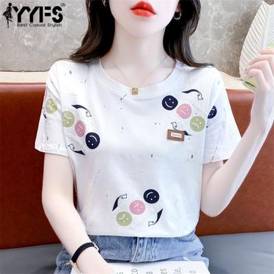 Women's Fashion Casual Summer Spring Short Sleeve O-Neck Blouses & Shirts
